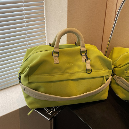 旅行包女時尚大容量短途旅遊收納行李包男手提輕便斜背運動健身包