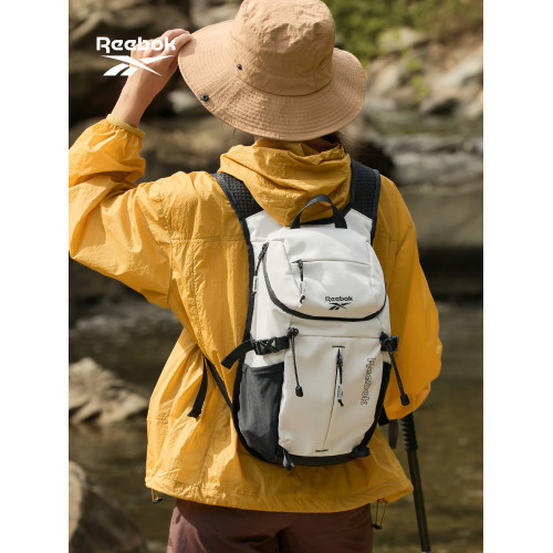 Reebok銳步輕量化雙肩包男女徒步爬山後後背包休閒戶外運動登山旅行包