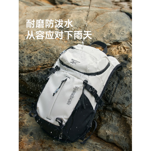 Reebok銳步輕量化雙肩包男女徒步爬山後後背包休閒戶外運動登山旅行包