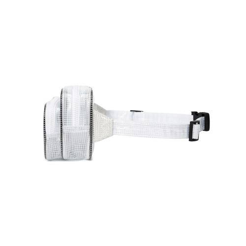 比得堡無塵包腰包防靜電工具包透明Fab潔淨室網格收納斜背單肩包