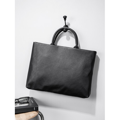 2026新款商務男士手提包通勤出差文件包電腦包公文包百搭時尚男包