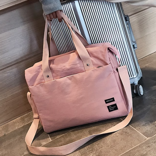 手提大容量旅行包可套拉桿短途出行健身瑜珈包斜背通勤行李收納包 手提大容量旅行包可套拉桿短途出行健身瑜珈包斜背通勤行李收納包