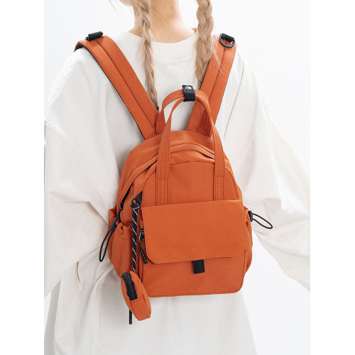 韓版新款2025雙肩包包大容量輕便防水後後背包簡約百搭多口袋雙肩包女