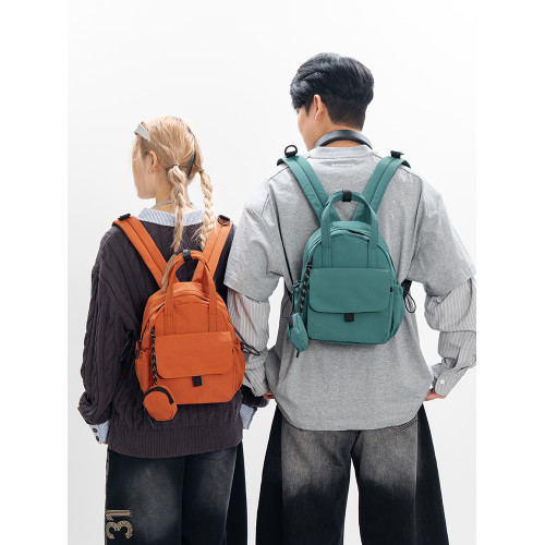 韓版新款2025雙肩包包大容量輕便防水後後背包簡約百搭多口袋雙肩包女