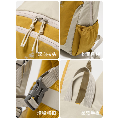 Fouvor火狐出逃包戶外徒步雙肩包新款輕便旅行登山包防水休閒通勤