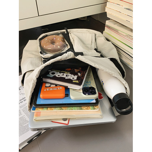 雙肩包女潮牌輕便高顔值大容量旅行後後背包休閒通勤大學生運動書包男