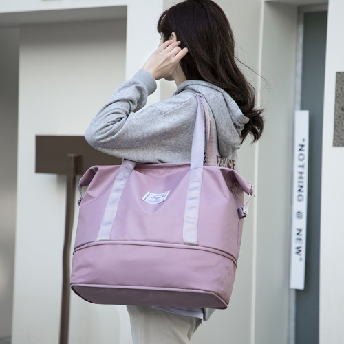 旅行包大容量可擴展套拉桿箱手提包出差可攜式收納包短途可攜式行李袋