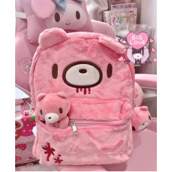 oofff暴力熊雙肩包新款ins卡通日系可愛學生大容量書包少女後後背包