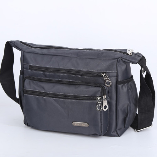 大容量單肩包男士包包斜後後背包商務後後背包牛津布男包旅行包出差多隔層