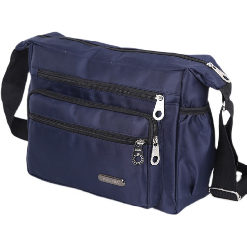 大容量單肩包男士包包斜後後背包商務後後背包牛津布男包旅行包出差多隔層