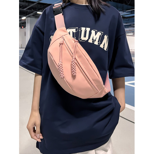 2025新款胸包男款小挎包單肩包男士後後背包男生斜後後背包運動潮流腰包女