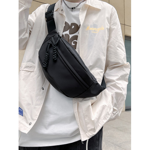 2025新款胸包男款小挎包單肩包男士後後背包男生斜後後背包運動潮流腰包女