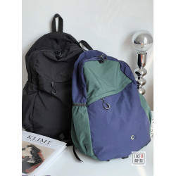 新款韓版水洗尼龍輕便大容量旅行雙肩後後背包隨性簡約可攜式大學生書包