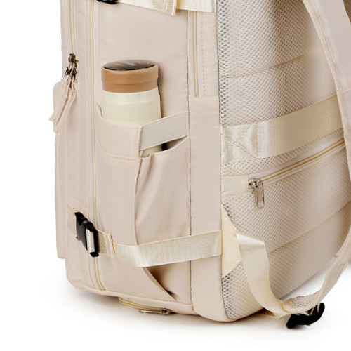 旅行後後背包男士大容量雙肩包2025新款短途旅遊輕便女士後後背包行李書包