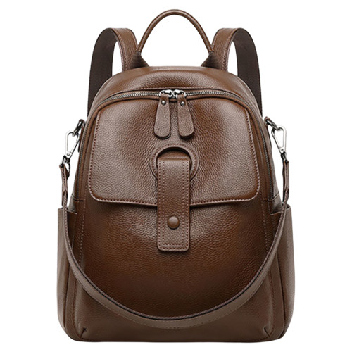 雙肩後後背包頭層牛皮大容量包2025新款電腦時尚旅行包休閒真皮後後背包