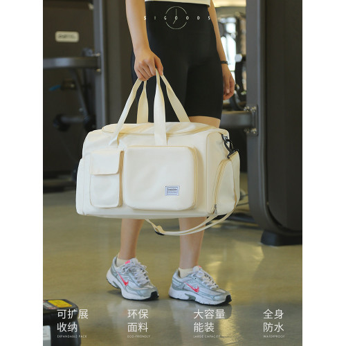 可折曡旅行包大容量女運動健身包短途出差登機包旅遊行李收納袋