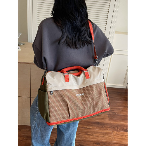 大容量旅行包女短途登機包出差手提包輕便行李包男運動健身包旅遊