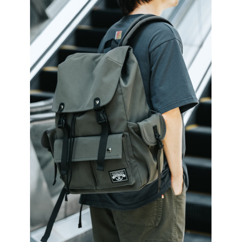 2026新款男士大容量旅行包輕便雙肩包出行戶外旅遊工裝後後背包男書包