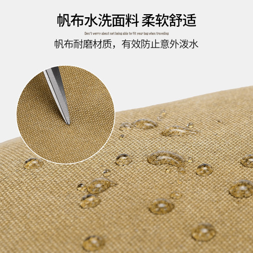 新款帆布單肩包男士後後背包大容量斜背後後背包復古郵差包斜後後背包袋休閒包