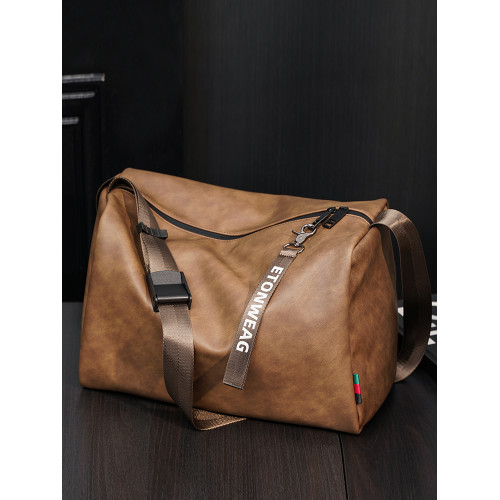 2026新款大容量時尚健身包 單肩包韓版男包斜後後背包休閒潮流挎包潮