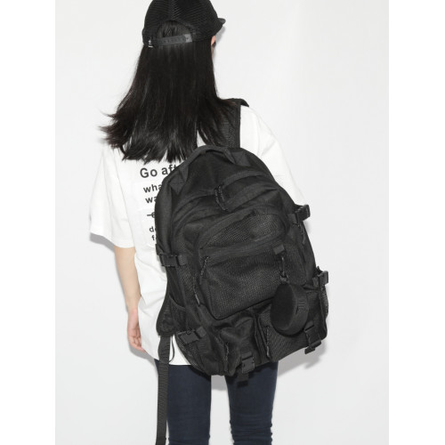 潮牌雙肩包男時尚潮流初中生書包女大學生高中休閒大容量旅行後後背包