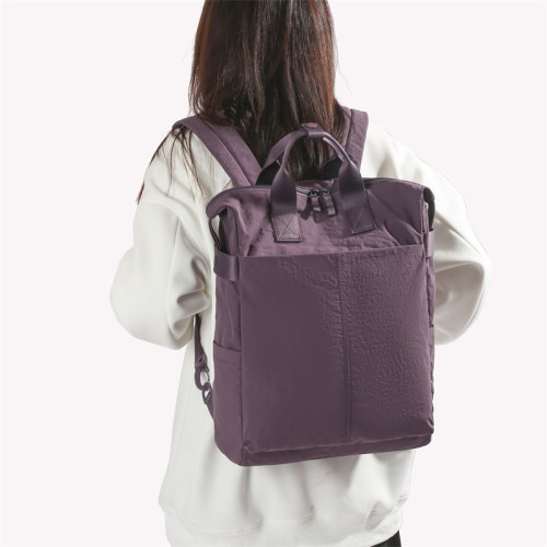 新款簡約時尚雙肩包超輕大容量男女旅行後後背包通勤商務電腦學生書包