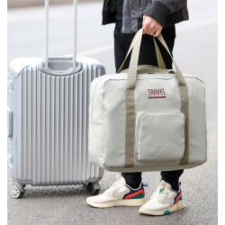 行李包大容量可折曡旅行袋可攜式行李袋男女短途拉桿箱手提包旅行包