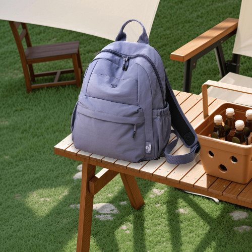 牛津布新款可攜式學生包輕便大容量外出旅行雙肩後後背包通勤時尚帆布包