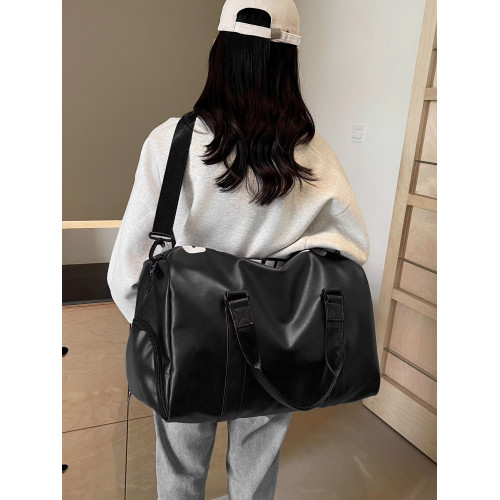 大容量短途2024新款旅行包男女手提乾濕分離健身包出差旅遊行李袋