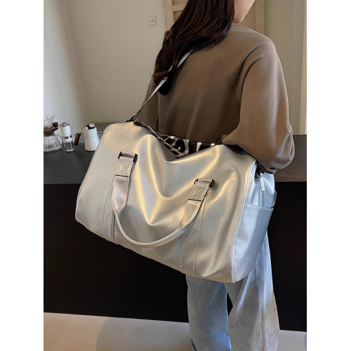 大容量短途2024新款旅行包男女手提乾濕分離健身包出差旅遊行李袋