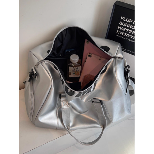 大容量短途2024新款旅行包男女手提乾濕分離健身包出差旅遊行李袋