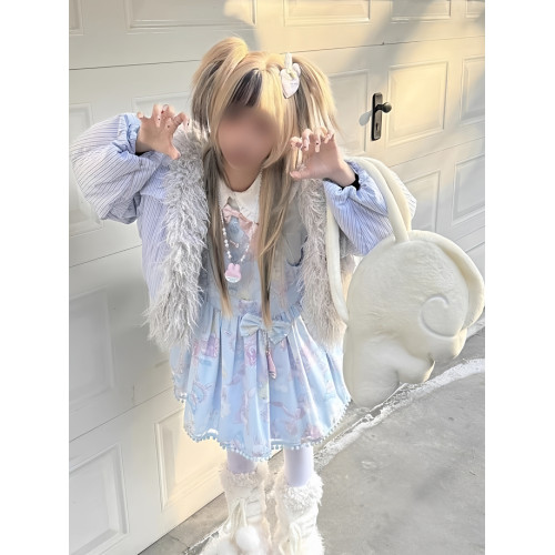 新款自製原創2025新款雪融天使毛絨翅膀包手提單肩造型萌包學生 新款自製原創2025新款雪融天使毛絨翅膀包手提單肩造型萌包學生