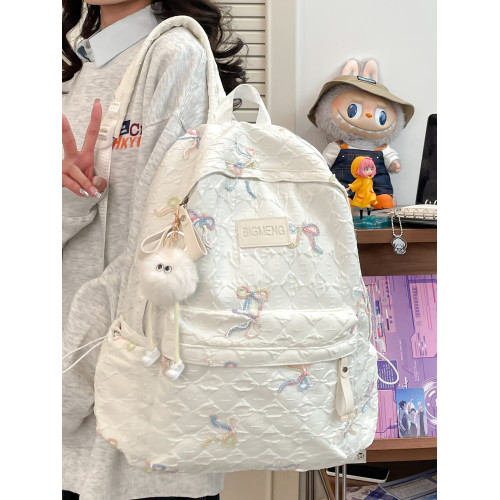 書包初中生高中女生ins小衆風高顔值韓系小學生雙肩包女孩肩包女