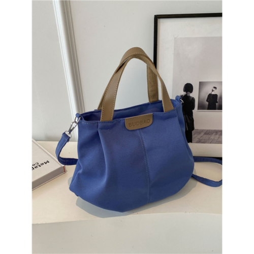 帆布包女2025新款高級感包包洋氣斜後後背包上班手提郵差包時尚布小包