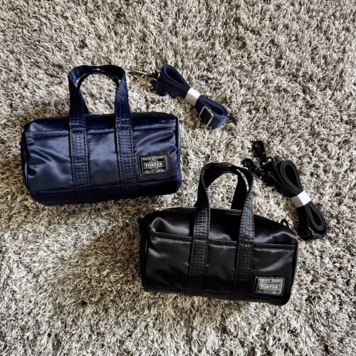 日本吉田PORTER HOWL系列2WAY同款男女通勤包迷你圓筒波士頓小包 日本吉田PORTER HOWL系列2WAY同款男女通勤包迷你圓筒波士頓小包