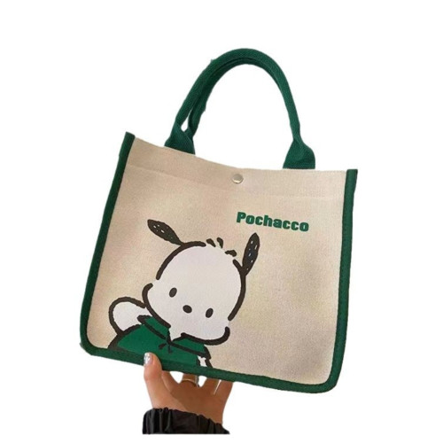 可愛帆布包手提袋大容量手拎通勤飯盒包洗漱包女包新款卡通小清新 可愛帆布包手提袋大容量手拎通勤飯盒包洗漱包女包新款卡通小清新