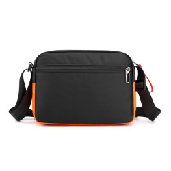 防水男包休閒單肩包牛津布小後後背包男士包包斜後後背包帆布包戶外商務