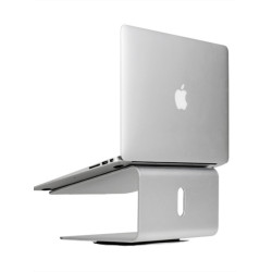 埃普筆電支架鋁合金macbook桌面旋轉增高托架電腦手提散熱底座