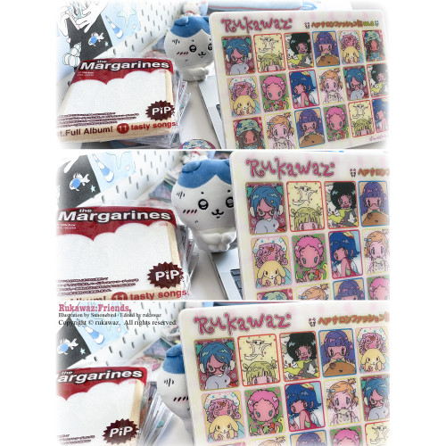 RUKAWAZx鳥鳥一聯名原創可愛動漫FRIENDS小動物適用蘋果電腦筆電MacbookproM3/air 13/16/14寸滿天星亮面