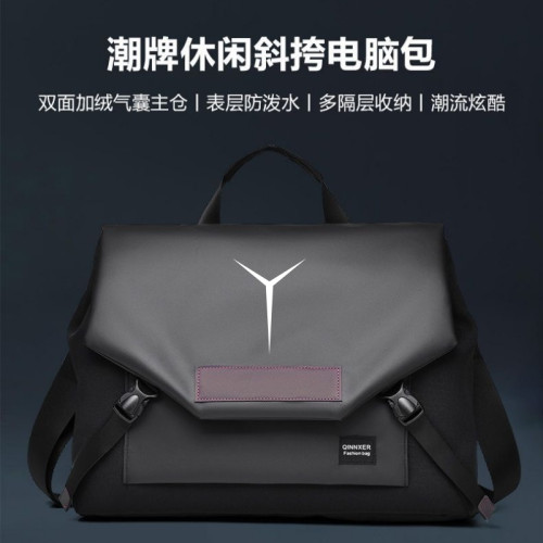 適用於聯想拯救者Y9000P/Y9000X Y7000P R9000P筆記型電腦包16英寸遊戯本單肩包R7000P大容量防震後後背包