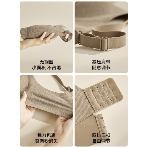 都市麗人內衣女士收副乳上托防外擴下垂無鋼圈小胸聚攏文胸罩甄選