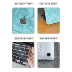 適用macbookair保護殼13寸軟2026款m5蘋果筆電Pro14/16外殼皮革Air15電腦套