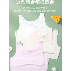 女童內衣發育期12小學生13女孩10一14嵗少女文胸兒童一階段小背心