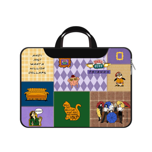 升級款手提斜背皮革電腦包男女適用蘋果Air13華爲matebook14聯想拯救者惠普戴爾小米17/16/15寸筆電內膽包