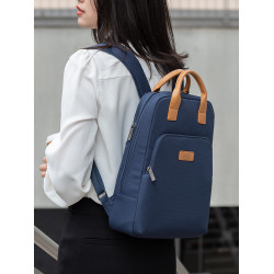 VACK簡約輕薄時尚男女雙肩16寸電腦包防震防水14手提13.3輕量後後背包