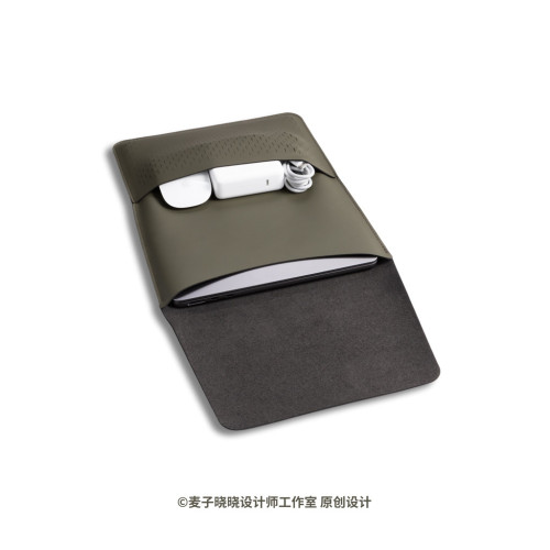 簡約輕巧適用蘋果m5macbookpro14保護殼neo內膽包m4Air13英寸電腦包Air15英寸保護套收納袋集成滑鼠墊