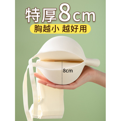 8cm加厚內衣女小胸顯大外擴漫畫胸聚攏平胸專用2024新款爆款文胸