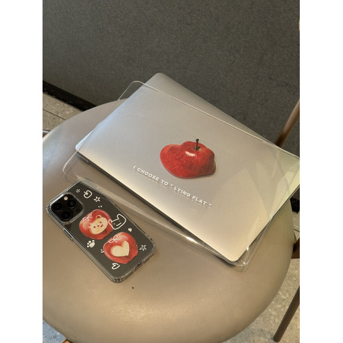 汪三嵗「躺平藝術家」MacBook保護殼蘋果筆電2024款M4pro14寸16寸air13寸M1/M2/M3保護套配件