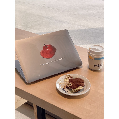 汪三嵗「躺平藝術家」MacBook保護殼蘋果筆電2024款M4pro14寸16寸air13寸M1/M2/M3保護套配件