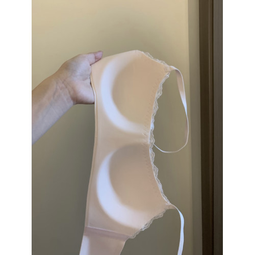 軟糯綿綿無痕無鋼圈甜美蕾絲內衣女小胸聚攏上托防下垂收副乳文胸